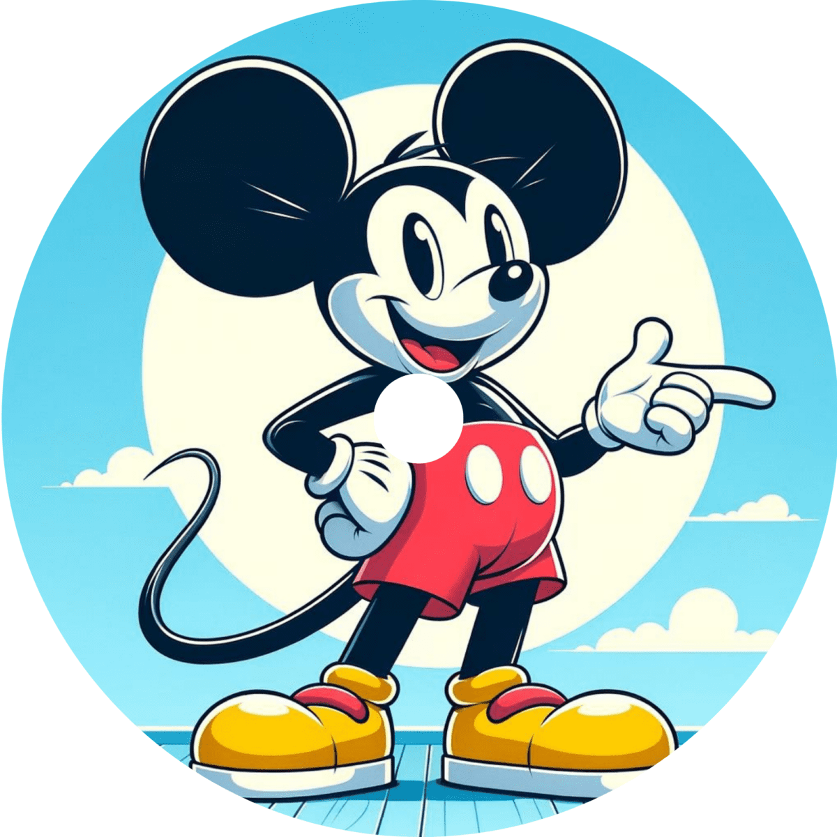 Pegatina Sensor Mickey Modelo 126 - TipoZero Diabetes